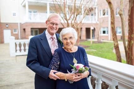 Ken & Ramona Noland renew their love, vows and Independent Living Community Newport News, VA