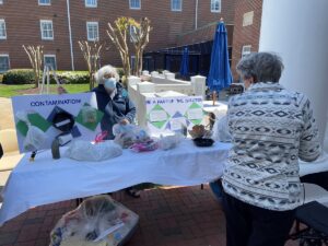 The Chesapeake Senior Living Residents Donate Used Items at Earth Day Event